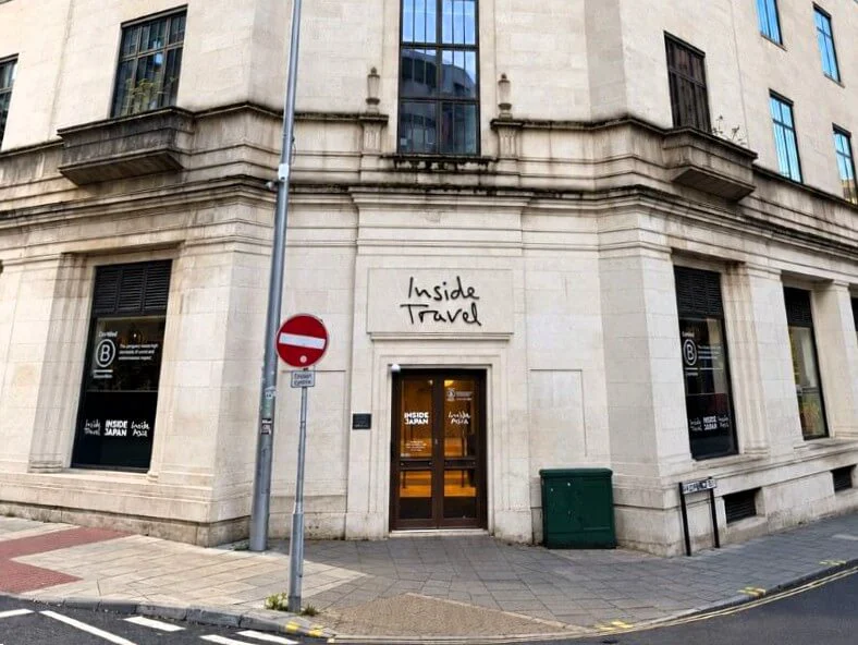 Inside Travel Group wanted to refresh the exterior of its Bristol office, bringing its Inside Travel, Inside Japan and Inside Asia brands together